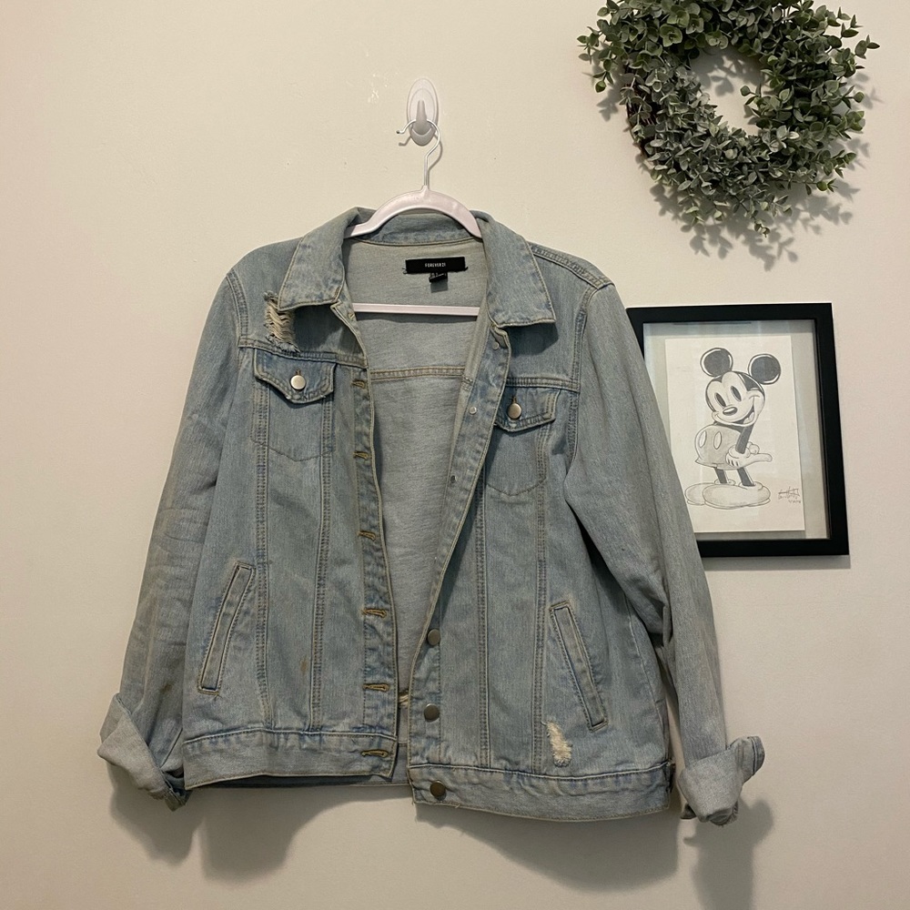 F21 jean jacket